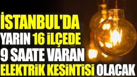 İstanbul’da Elektrik Kesintisi: Hangi Bölgeler Etkilendi?